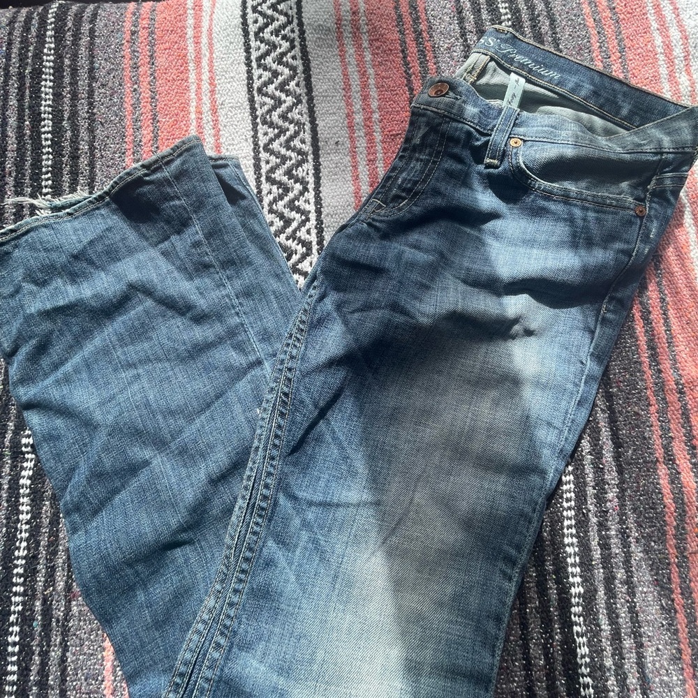GUESS Foxy Flare Premium Stretch Denim Jeans